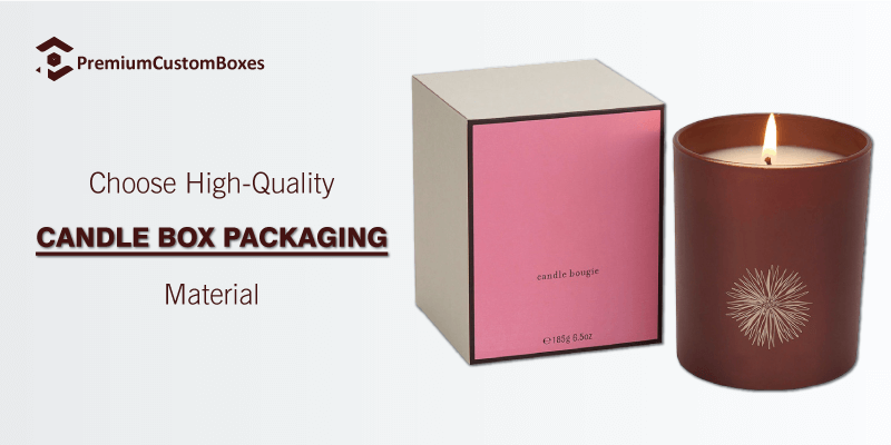 packaging material for candle box