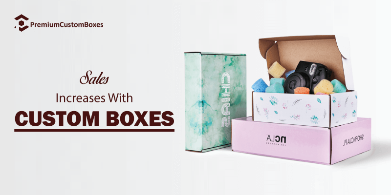 increase sales with custom boxes