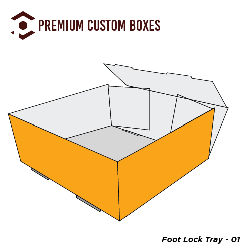 Custom Foot Lock Tray Boxes