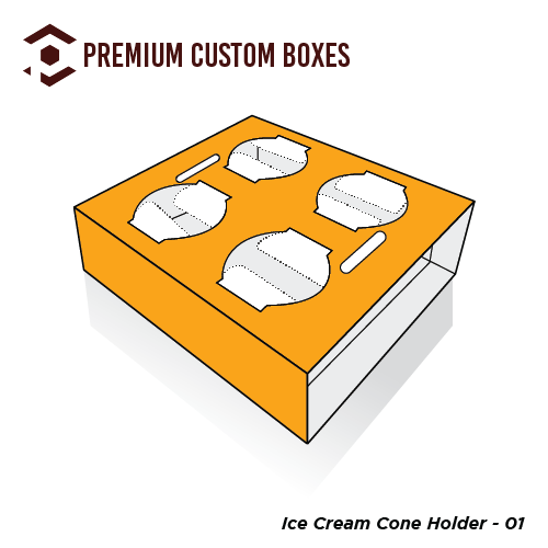 Ice Cream Cone Holder Boxes
