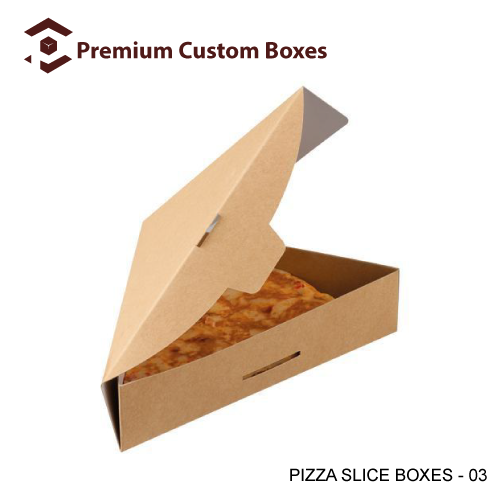 Custom Pizza Slice Boxes Pizza Slice Packaging PCB