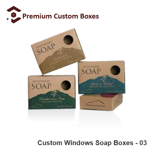 Custom Window Soap Boxes Soap Boxes With Window PCB