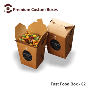 custom fast food packaging boxes 