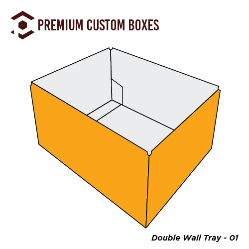 custom Double Wall Tray