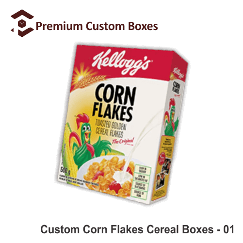 Download Custom Corn Flakes Cereal Boxes Custom Boxes Corn Flakes Box