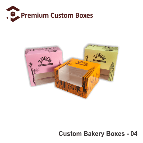 Custom Bakery Boxes by Premium Custom Boxes Bakery Packaging