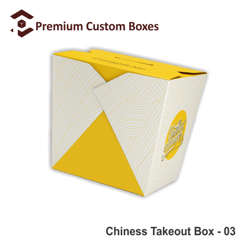 Custom Printed Chinese Takeout Boxes - Chinese Takeout Box Design