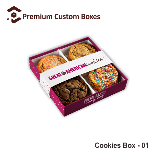 Custom Cookie Boxes Premium Custom Boxes Cookie Packaging