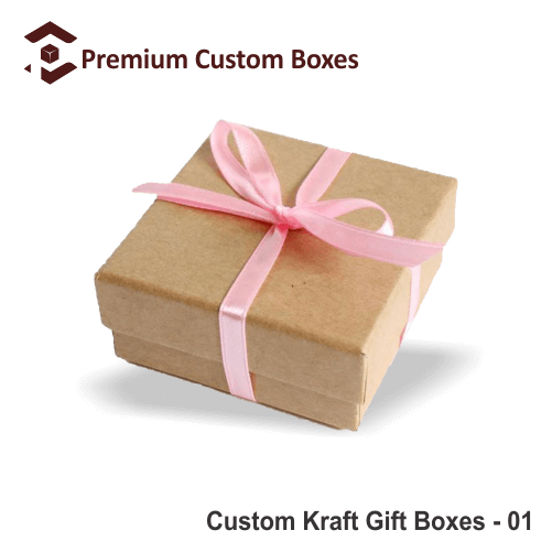 Custom Kraft Gift Boxes Premium Custom Boxes Kraft Gift Boxes