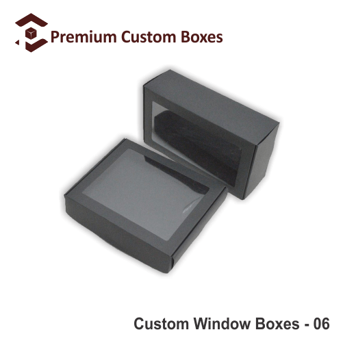 Custom Window Boxes Custom Window Packaging Boxes PCB