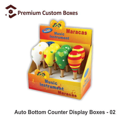 Auto Bottom Counter Display Boxes
