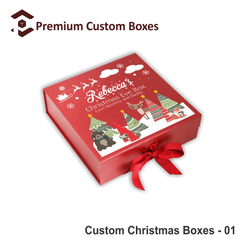 Custom Christmas Boxes | Premium Custom Boxes | Christmas Eve Box