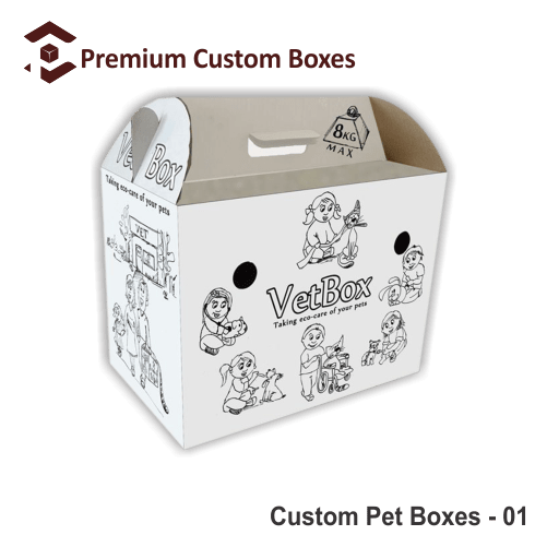 Custom Pet Boxes Premium Custom Boxes Dog Litter Box