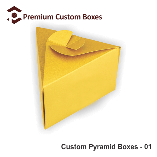 Custom Pyramid boxes
