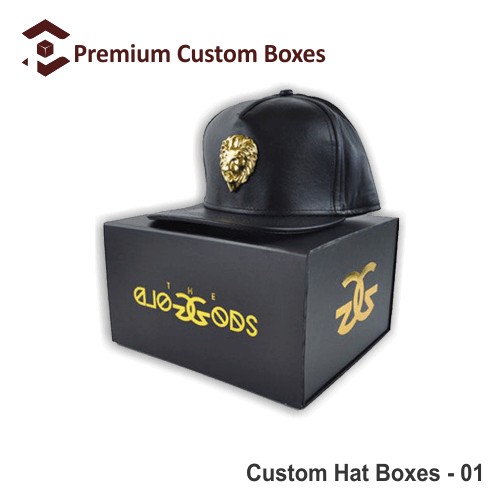 Custom Hat Boxes - Packaging Wholesale With Logo