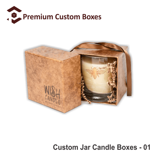 Custom Jar Candle Boxes Candle Jar Packaging PCB