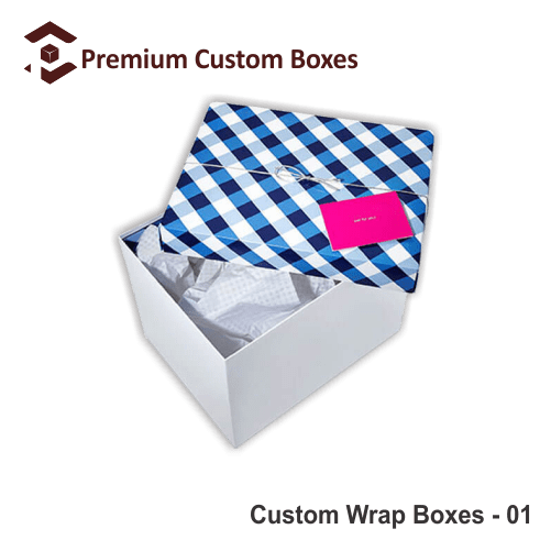 Custom wrap boxes