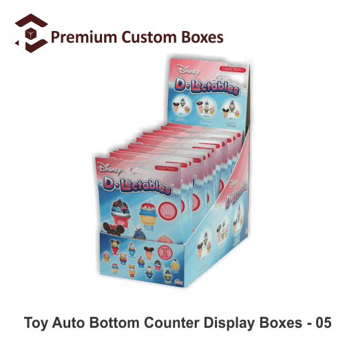 Toy Auto Bottom Counter Display Boxes