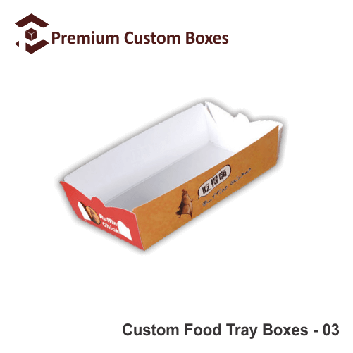 Custom Food Tray Boxes Premium Custom Boxes