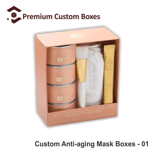 Custom Anti-aging Mask Boxes