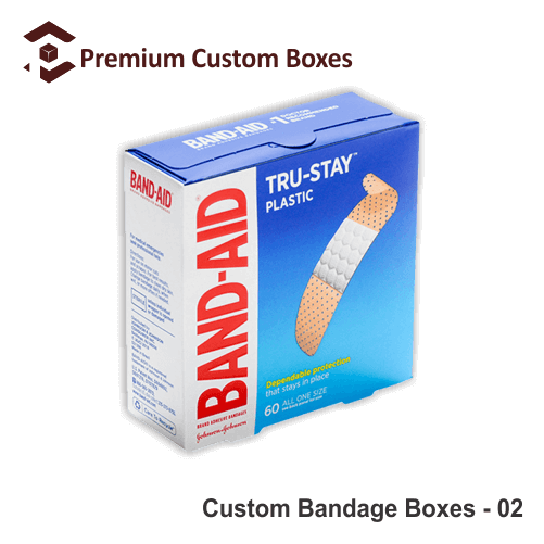 Custom Bandage Boxes Premium Custom Boxes Band Aid Boxes