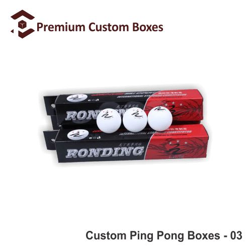 Custom Ping Pong Boxes | Premium Custom Boxes | PCB