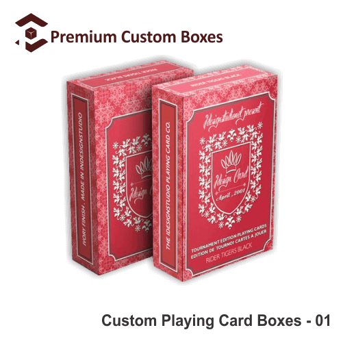 Custom Playing Card Boxes