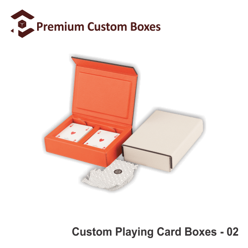 Custom Playing Card Boxes Premium Custom Boxes Playing Card Box