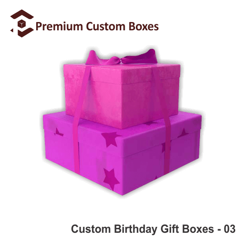 Custom Birthday Boxes Birthday Present Gift Boxes PCB