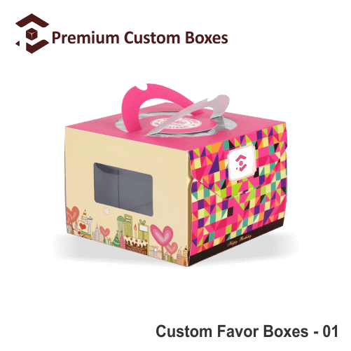 Custom Favor Boxes Preium Custom Boxes PCB