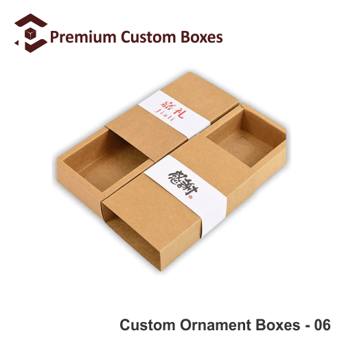 Custom Ornament Boxes  Cardboard Ornament Boxes