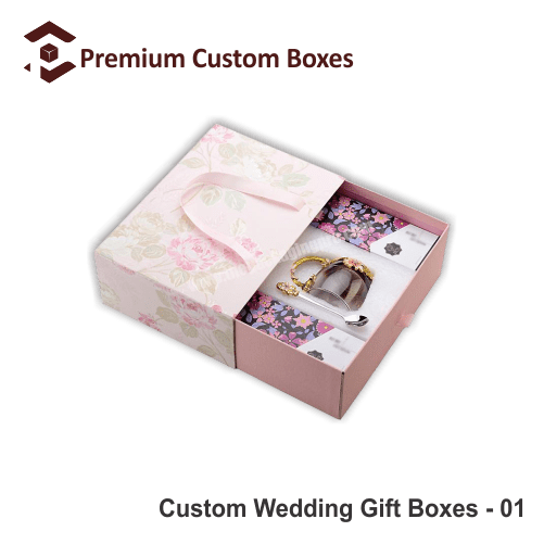 Custom wedding gift boxes