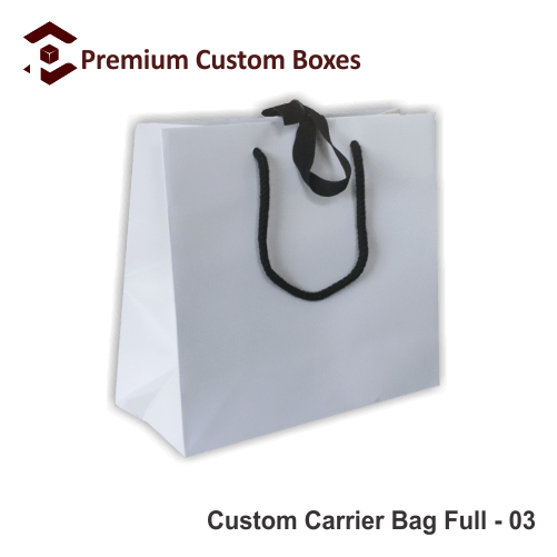 Custom Carrier Bags Premium Custom Boxes Personalized Bags