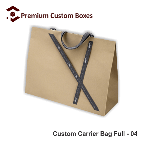 Custom Carrier Bags Premium Custom Boxes Personalized Bags