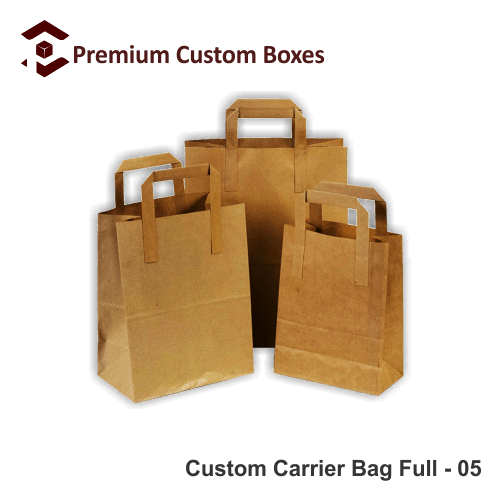 Custom Carrier Bags Premium Custom Boxes Personalized Bags
