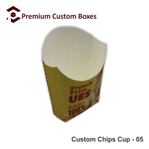 Custom Chips Cup Pimium Custom Boxes Chips Cup