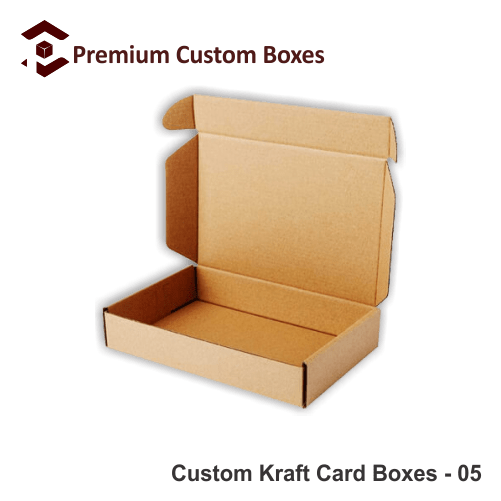 Custom Kraft Card Boxes | Custom Boxes | Custom Printed Kraft Boxes
