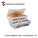 Custom Fish and Chips Boxes