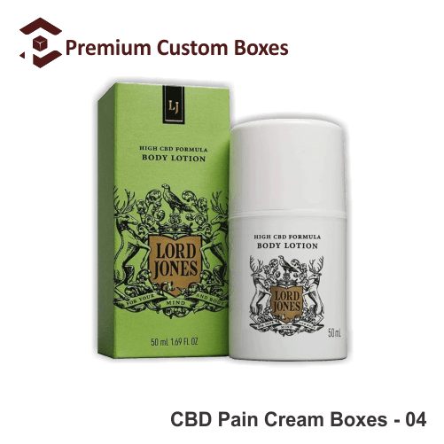 CBD Pain Cream Boxes