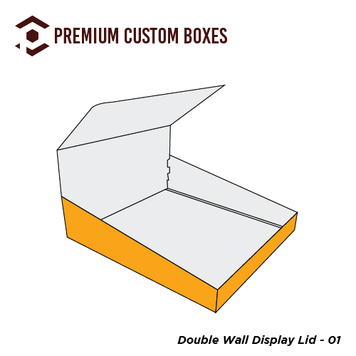Custom Double Wall Display Lid