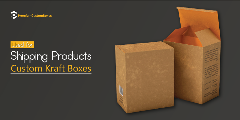 custom kraft shipping boxes