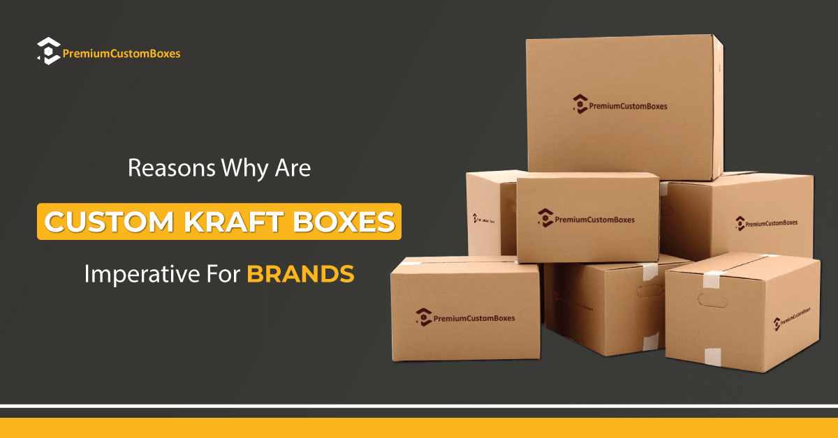 Reasons Why Are Custom Kraft Boxes Imperative For Brands