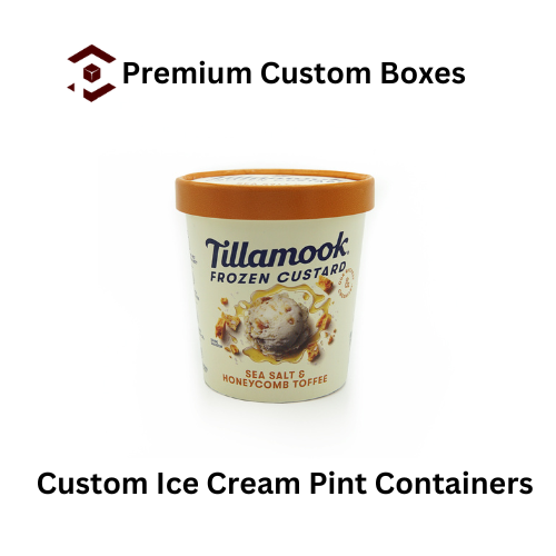 Custom Ice Cream Boxes Custom Ice Cream Pint Containers PCB