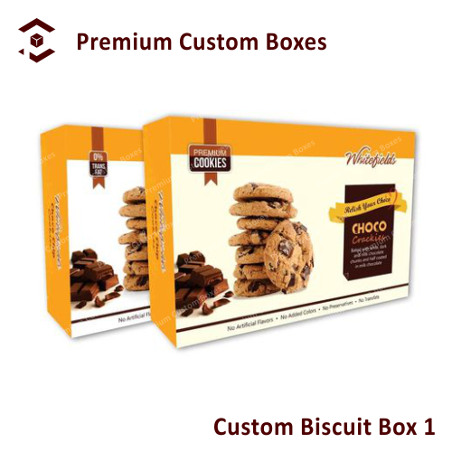 Custom Biscuit Boxes Biscuit Packaging Boxes Premium Custom Boxes