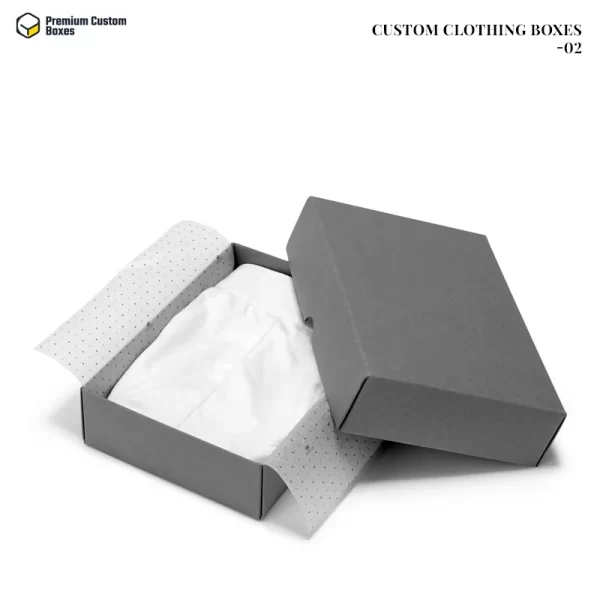 Custom Clothing Boxes with lid 02