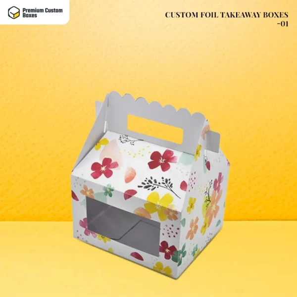 Custom Foil Takeaway Boxes 01