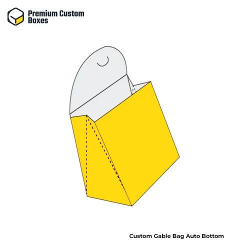 Custom Gable Bag Auto Bottom