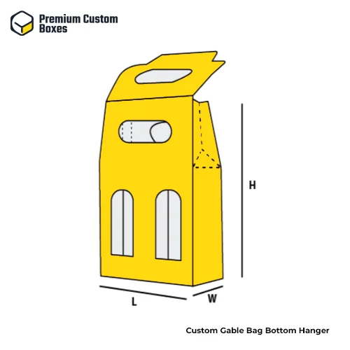 Custom Gable Bag Bottom Hanger