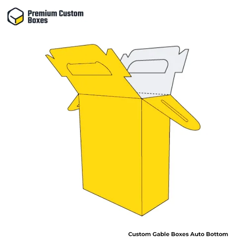 Custom Gable Boxes Auto Bottom