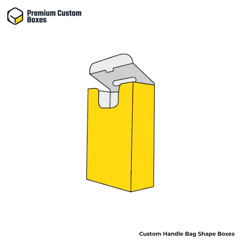 Custom Handle Bag Shape Boxes